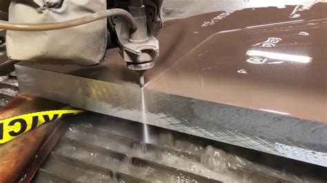 water jet sheet metal|can water jets cut through steel.